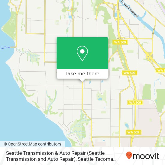 Seattle Transmission & Auto Repair map