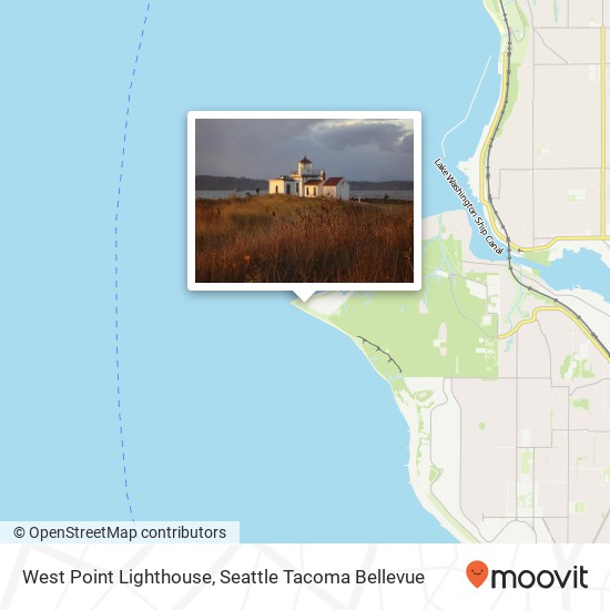 West Point Lighthouse map