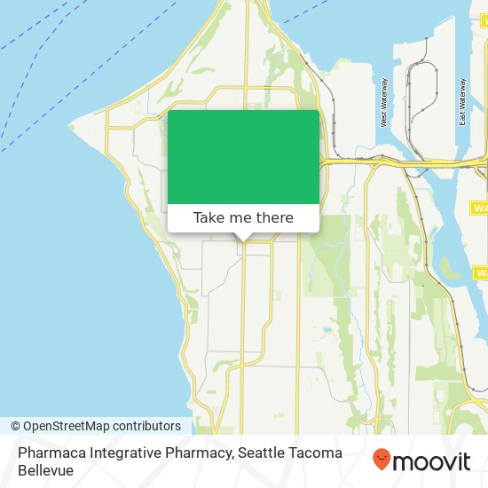 Mapa de Pharmaca Integrative Pharmacy