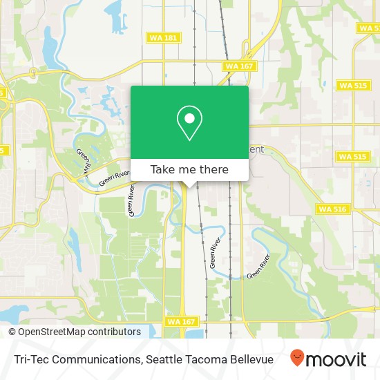 Tri-Tec Communications map