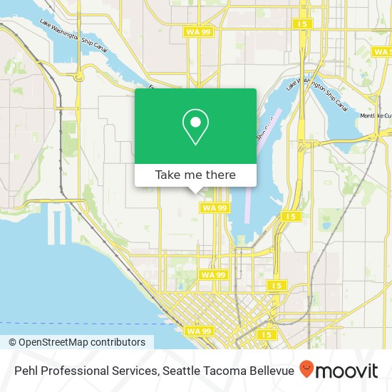 Pehl Professional Services map