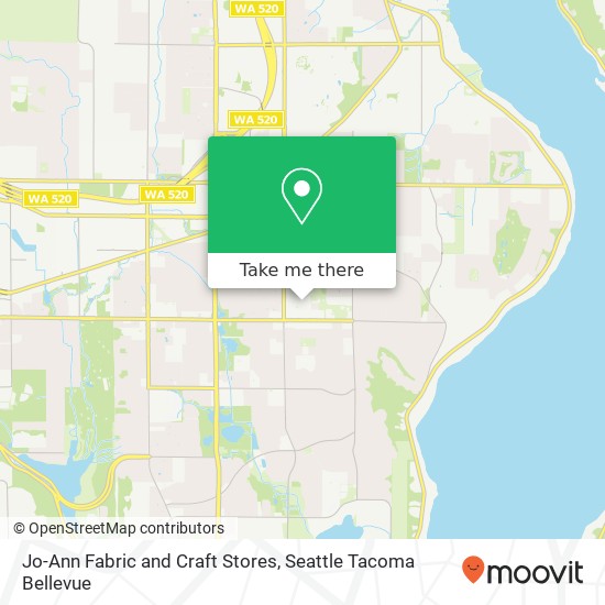 Jo-Ann Fabric and Craft Stores map