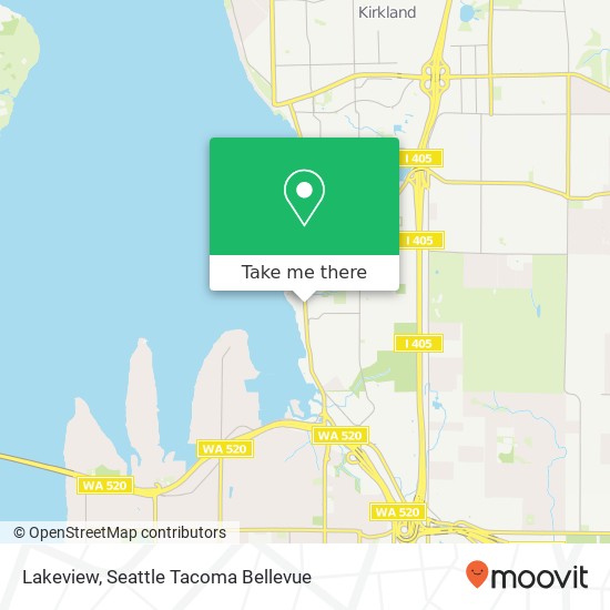 Lakeview map