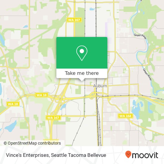 Vince's Enterprises map