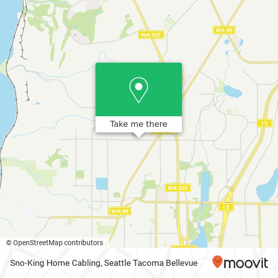 Sno-King Home Cabling map