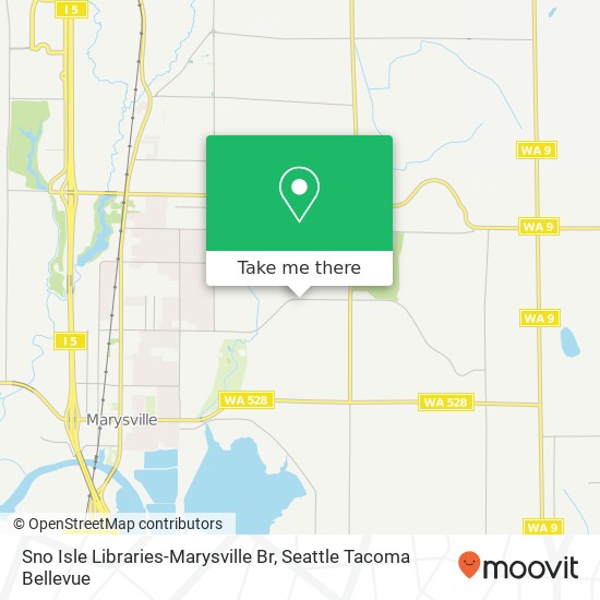 Mapa de Sno Isle Libraries-Marysville Br