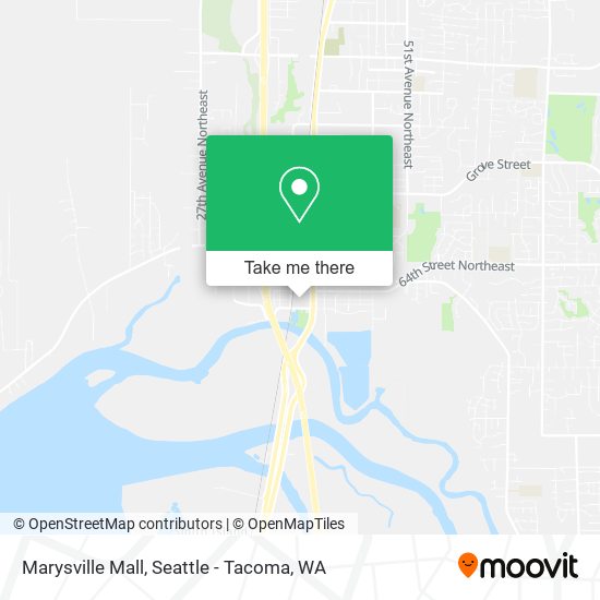 Marysville Mall map