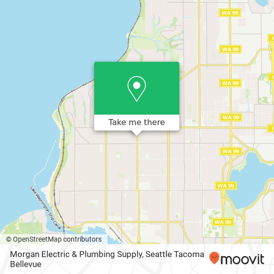 Mapa de Morgan Electric & Plumbing Supply