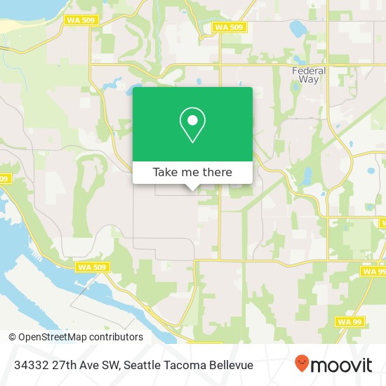 Mapa de 34332 27th Ave SW