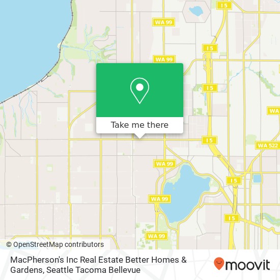 MacPherson's Inc Real Estate Better Homes & Gardens map