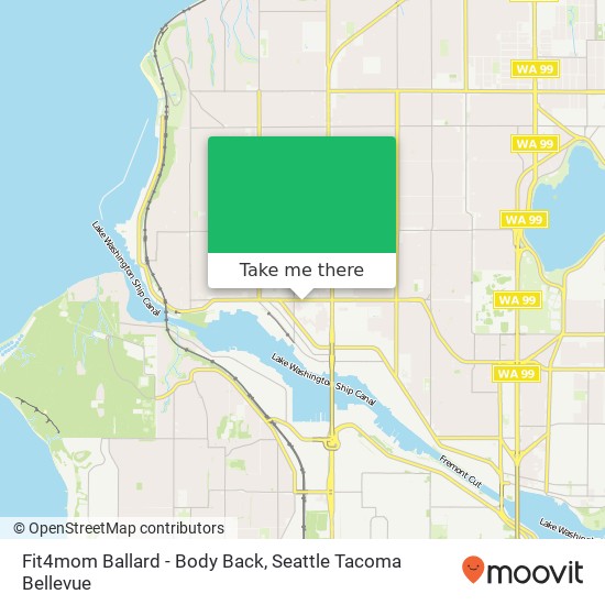 Fit4mom Ballard - Body Back map