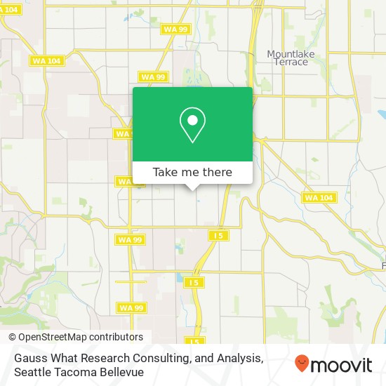 Gauss What Research Consulting, and Analysis map