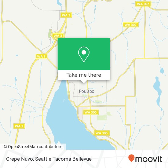 Crepe Nuvo map