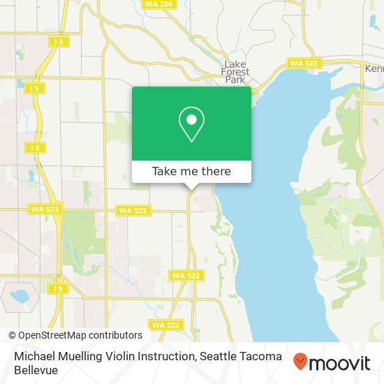 Michael Muelling Violin Instruction map