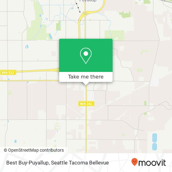Best Buy-Puyallup map