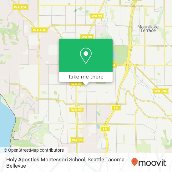 Mapa de Holy Apostles Montessori School