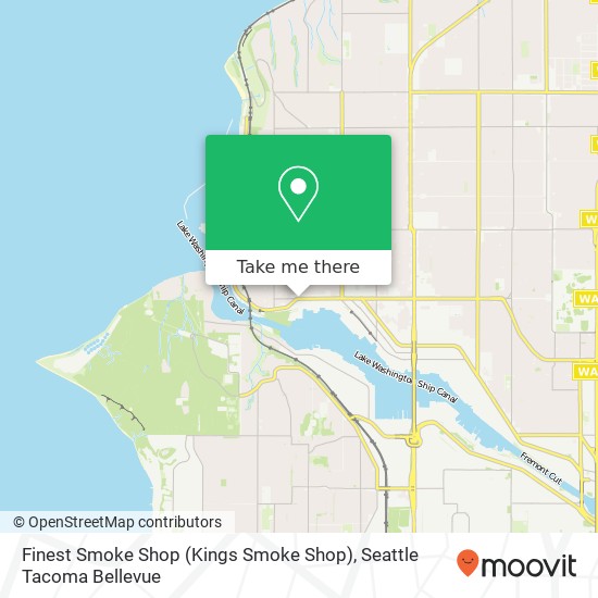 Mapa de Finest Smoke Shop (Kings Smoke Shop)
