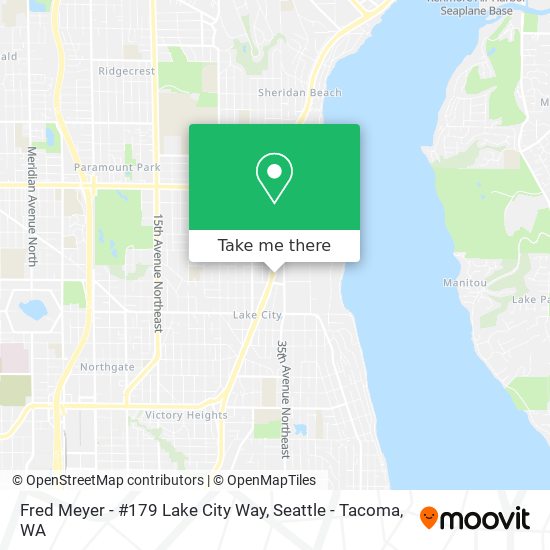 Fred Meyer - #179 Lake City Way map