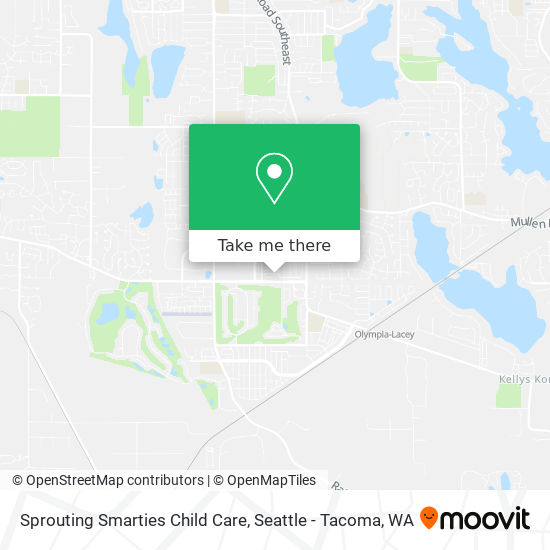 Sprouting Smarties Child Care map