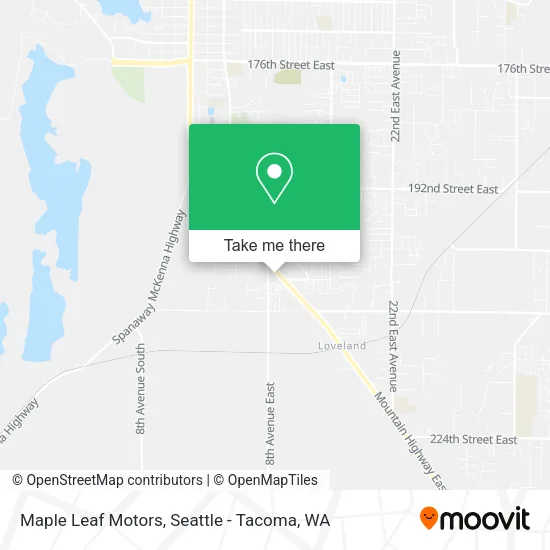 Mapa de Maple Leaf Motors