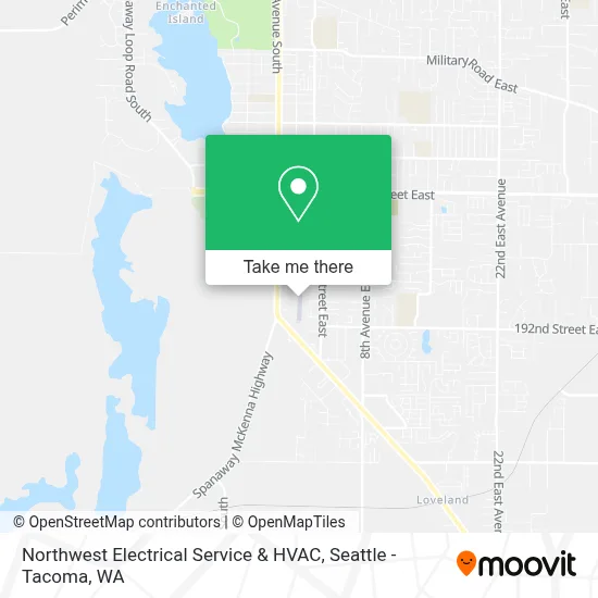Northwest Electrical Service & HVAC map