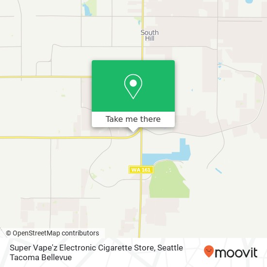 Super Vape'z Electronic Cigarette Store map