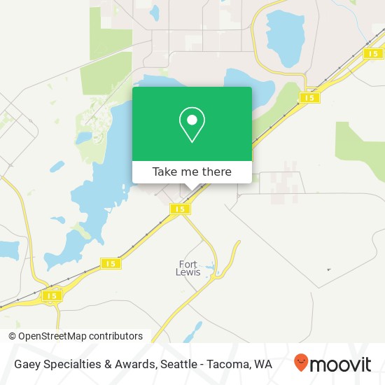 Mapa de Gaey Specialties & Awards