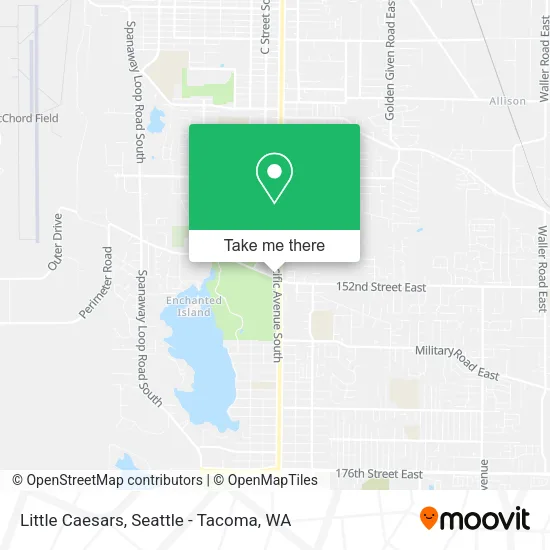 Mapa de Little Caesars