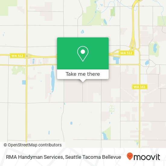 Mapa de RMA Handyman Services