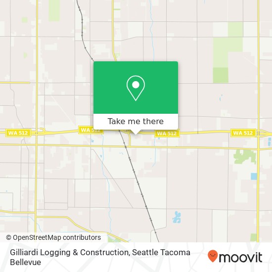 Gilliardi Logging & Construction map