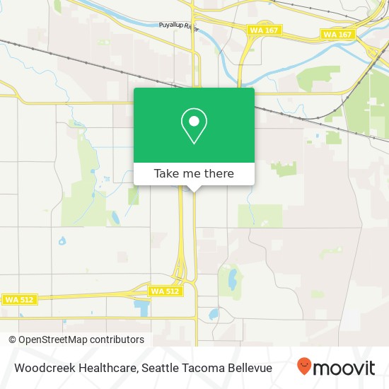 Mapa de Woodcreek Healthcare