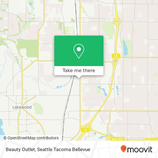 Beauty Outlet map