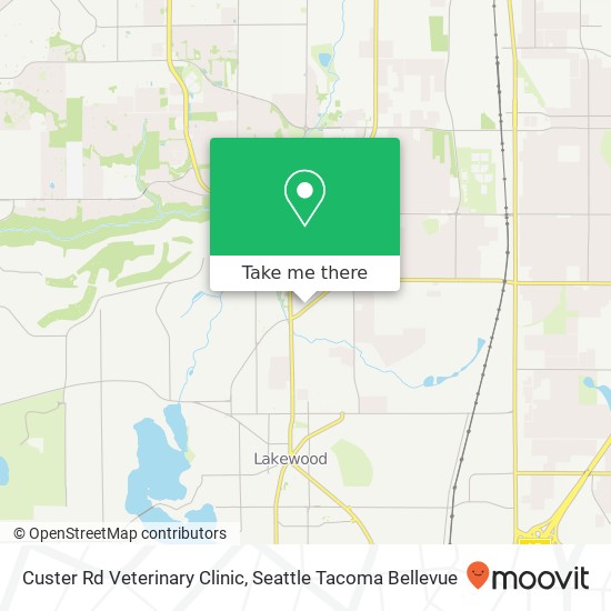 Custer Rd Veterinary Clinic map