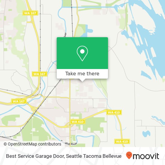 Mapa de Best Service Garage Door