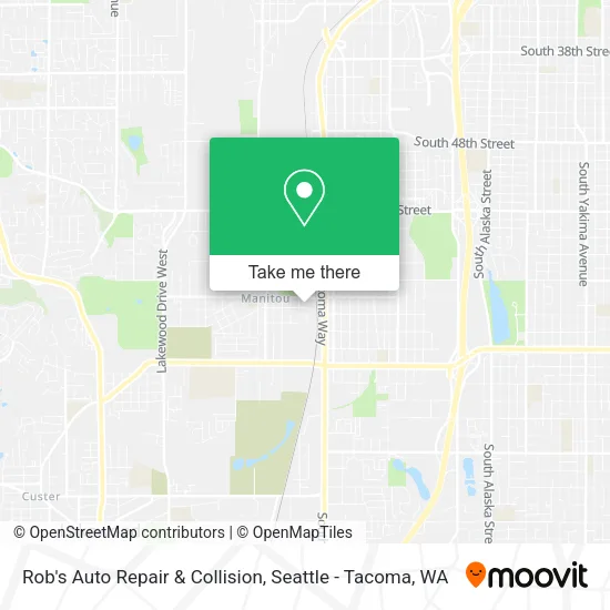 Mapa de Rob's Auto Repair & Collision