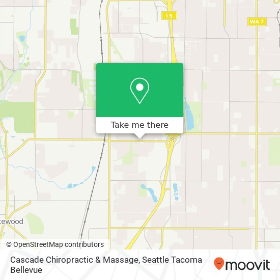 Cascade Chiropractic & Massage map