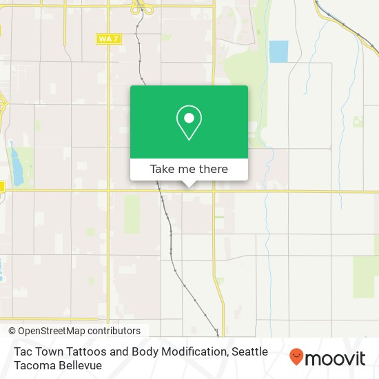 Tac Town Tattoos and Body Modification map