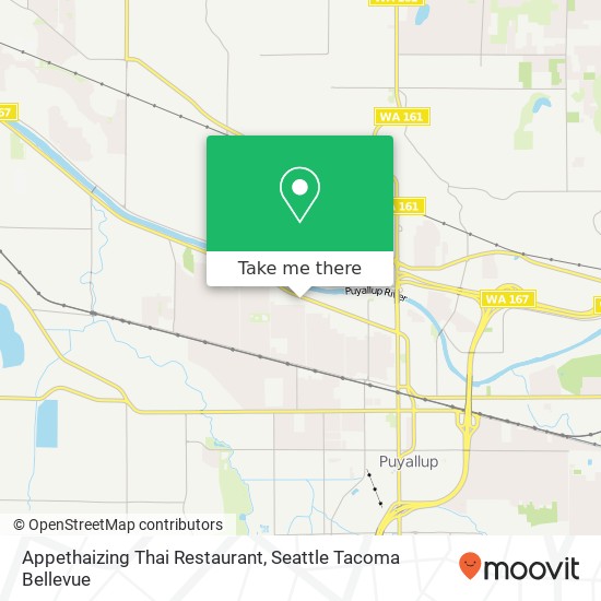 Mapa de Appethaizing Thai Restaurant