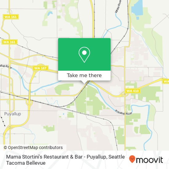 Mapa de Mama Stortini's Restaurant & Bar - Puyallup