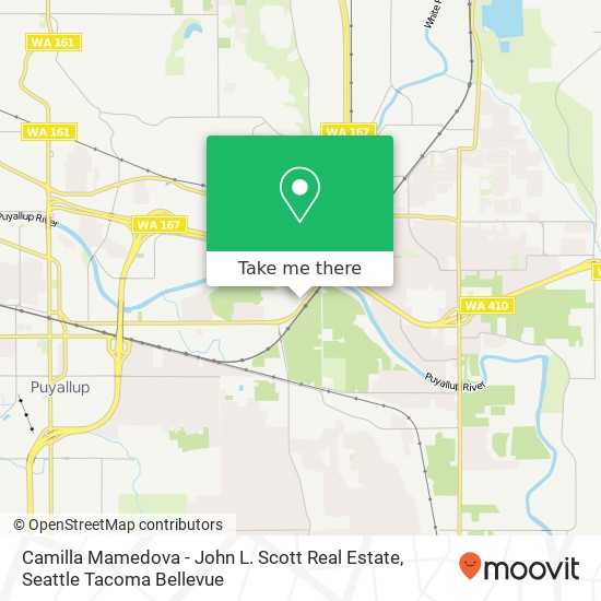 Camilla Mamedova - John L. Scott Real Estate map