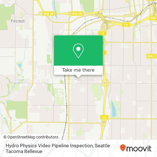 Hydro Physics Video Pipeline Inspection map