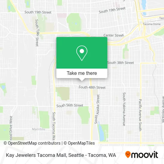 Kay Jewelers Tacoma Mall map