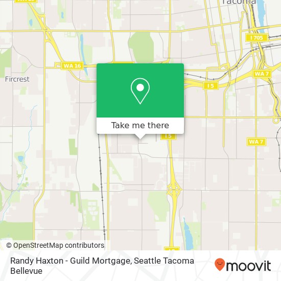 Mapa de Randy Haxton - Guild Mortgage