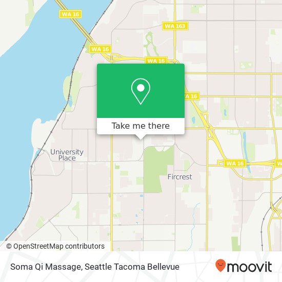 Soma Qi Massage map