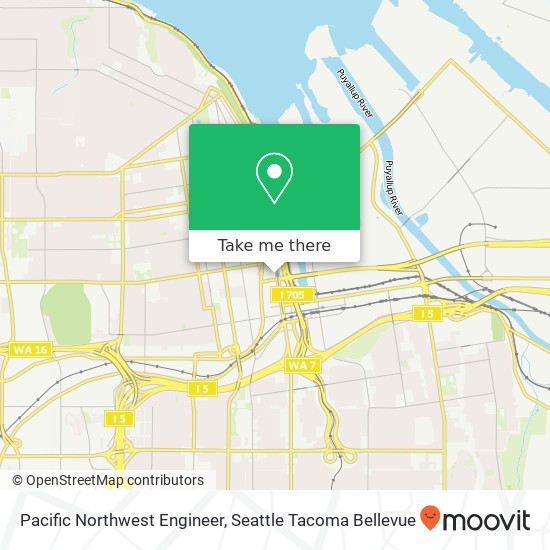 Pacific Northwest Engineer map