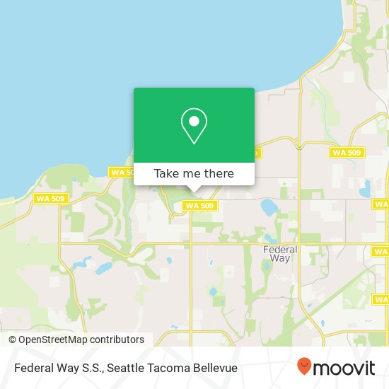 Federal Way S.S. map
