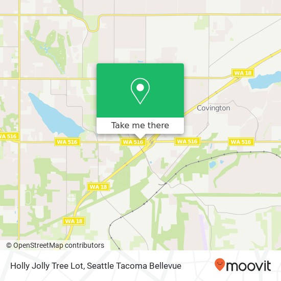 Holly Jolly Tree Lot map