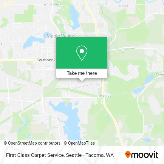 First Class  Carpet Service map