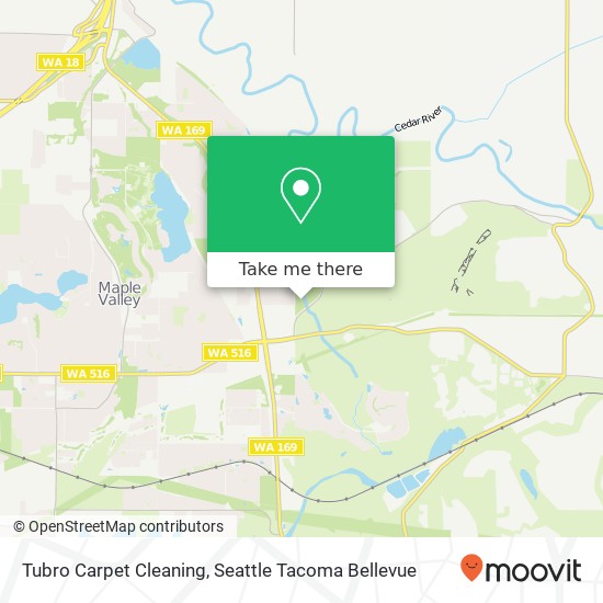 Tubro Carpet Cleaning map