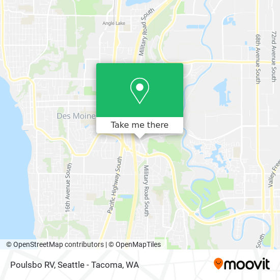 Poulsbo RV map